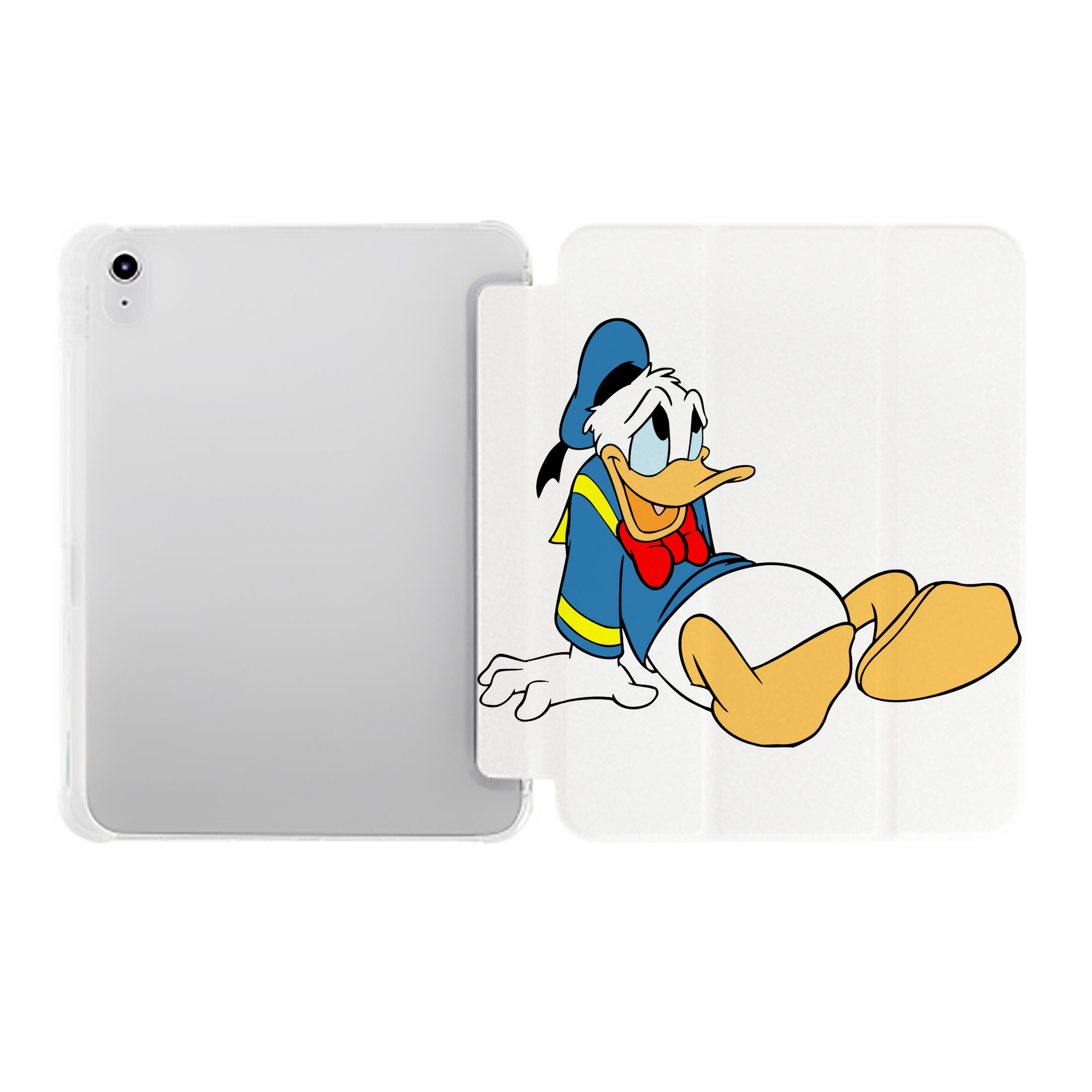 （画像用） ミッキーマウス Mickey Mouse IPad ケース ペン収納付き 三つ折りスタンド PUレザー×シリコン 対応機種9.5/10.5/10.9インチ